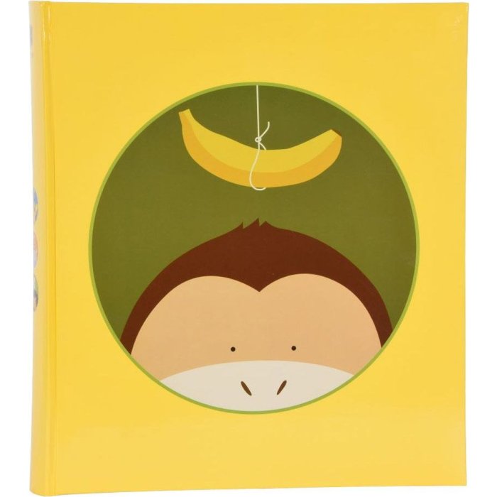 Henzo Jungle Jumbo Album foto Maimuță 29x33 cm 100 pagini albe design jungle