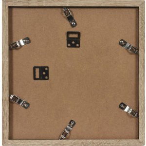 Henzo cadru modern 50x50 cm maro mediu cu passe-partout pentru 30x30 cm