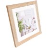 Henzo cadru modern 50x50 cm maro mediu cu passe-partout pentru 30x30 cm