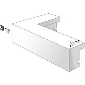 Rama foto modernă 60x80 cm alb