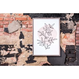 Cadru modern 70x100 cm gri închis