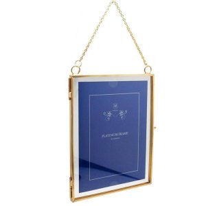 Henzo Metallrahmen Vintage 2 Fotos 15x20 cm gold