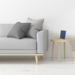 Rama foto Henzo Triunghi 10x15 cm argintiu