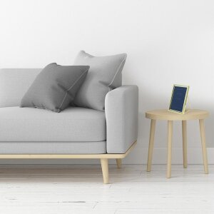 Triunghi cadru foto 10x15 cm aur