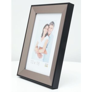 Deknudt Kunststoffrahmen S45FD2 silber Antireflexglas