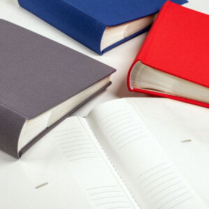 Walther Jumbo Album foto pânză albastru închis 30x30 cm 100 pagini fără acid