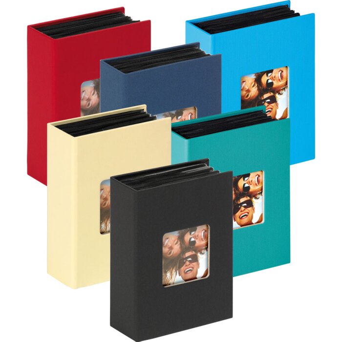 Walther Design Minimax Einsteckalbum Fun 100 Fotos 10x15 cm verschiedene Farben