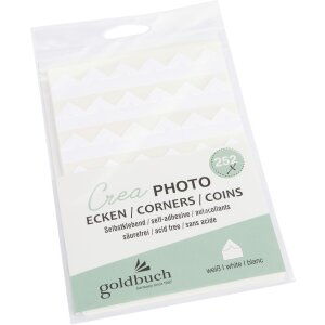 Goldbuch 252 Colțuri foto Crea alb