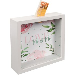 Goldbuch Cutie de bani Împlinitor de dorințe Dl & Dna 18x18 cm