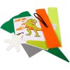 Goldbuch Schultüten-Bastelset Dino 3D-Colorpappe Grün Höhe 68 cm