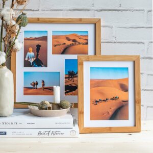 Cadru din lemn de bambus 20x25 cm