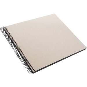 Album spirală Goldbuch Summertime bej 35x30 cm 40 pagini negre