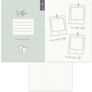 Caiet foto Selfie 18.5x23 cm