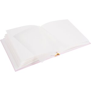 Goldbuch album pentru copii barza roz 25x25 cm 60 pagini albe