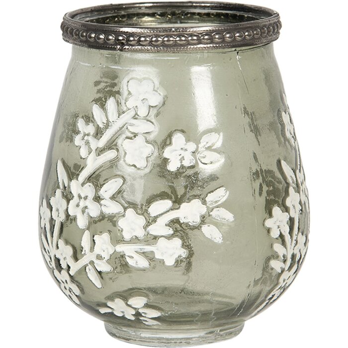 Suport lumânări - Suport lumânări Ø 9x11 cm verde 6GL2876