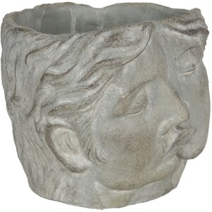 Ghiveci de flori 16x14x13 cm gri 6TE0319S