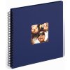 Walther Spiralalbum Fun Blau 30x30 cm 50 schwarze Seiten Hardcover