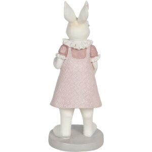Clayre & Eef Decorațiune Iepuraș Fetiță 9x8x20 cm Multicolor