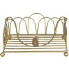 Suport șervețel 20x20x9 cm auriu 60057GO