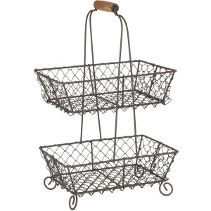 Etagere 23x15x37 cm negru 6Y3767