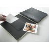 Walther Spiralalbum Fun schwarz 30x30 cm 50 schwarze Seiten Fotokarton