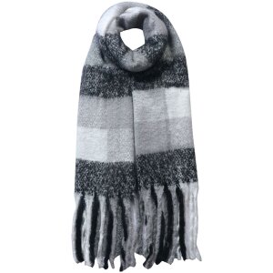 Eșarfă 50x180 cm negru JZSC0478Z