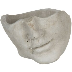 Ghiveci de flori 21x19x14 cm bej 6TE0330L