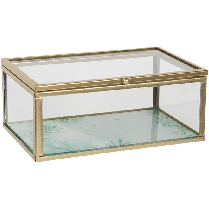 Cutie de bijuterii 14x8x6 cm transparentă 6GL3013XS