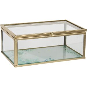 Cutie de bijuterii 14x8x6 cm transparentă 6GL3013XS