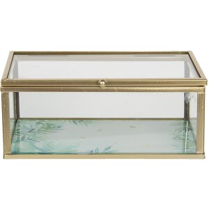 Cutie de bijuterii 14x8x6 cm transparentă 6GL3013XS