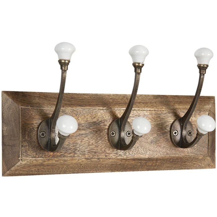 Clayre & Eef Cuier 30x8x10 cm alb 6H1963