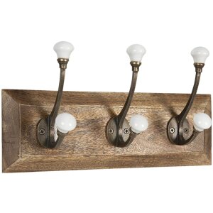 Clayre & Eef Cuier 30x8x10 cm alb 6H1963