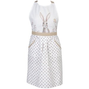 Șorț de gătit 70x85 cm bej REB41A