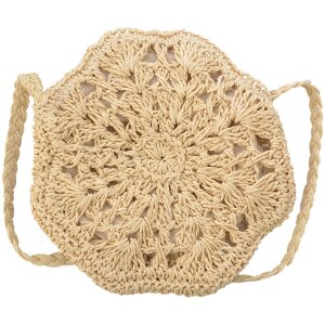 Juleeze Tasche Ø 20 cm natur JZBG0244N