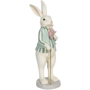 Clayre & Eef Dekoration Kaninchen Junge 12x9x31 cm...