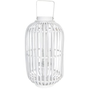 Lanternă Ø 28x50 cm alb 6RO0486