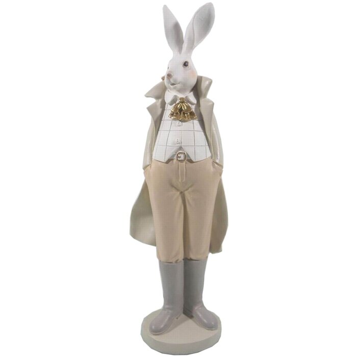Clayre & Eef 6PR3176 Decorațiune iepure băiat multicolor 11x10x37 cm