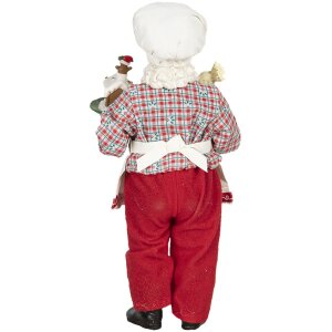 Clayre & Eef Decorațiune pentru Moș Crăciun 64648 multicoloră 13x10x28 cm