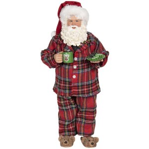 Clayre & Eef Moș Crăciun figurină decorativă...