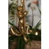 Clayre & Eef Cârlig de perete 6Y4168 Monkey Gold 8x6x19 cm Fier