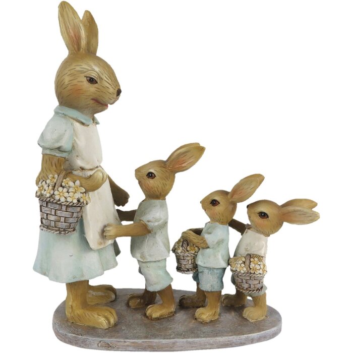 Decorativ șoarece multicolor 17x7x19 cm - Clayre & Eef