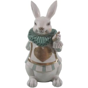 Clayre & Eef Dekoration Kaninchen 17x14x33 cm...