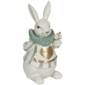 Clayre & Eef Dekoration Kaninchen 17x14x33 cm...