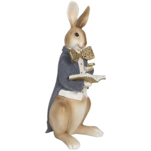 Clayre & Eef Dekoration Kaninchen 15x13x40 cm...