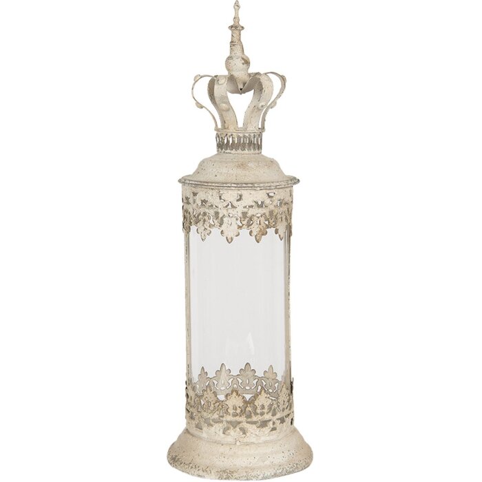 Lanternă Ø 17x55 cm alb 6Y3975