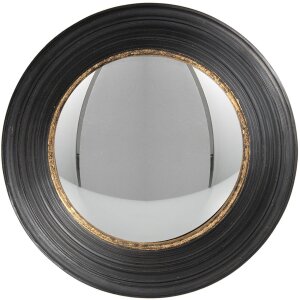 Oglindă Ø 34x6 cm negru 62S199