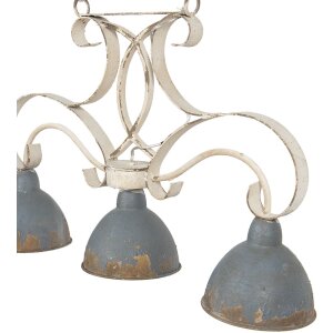 Lampă suspendată 60x15x42 cm E27-max 3x60W gri 5LMP307