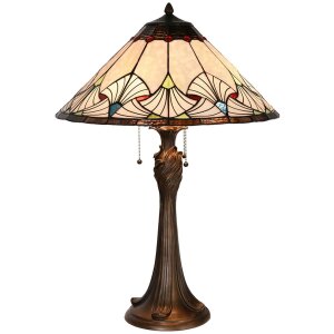Lampă de masă Tiffany Ø 51x78 cm multicoloră 5LL-5394
