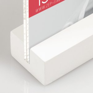 ZEP Acrylrahmen Dresda 13x18 cm weiß Hochformat