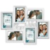 ZEP Galerie foto Aveiro 6 fotografii 10x15 cm Alb Tu & Eu ramă de perete 45x38 cm